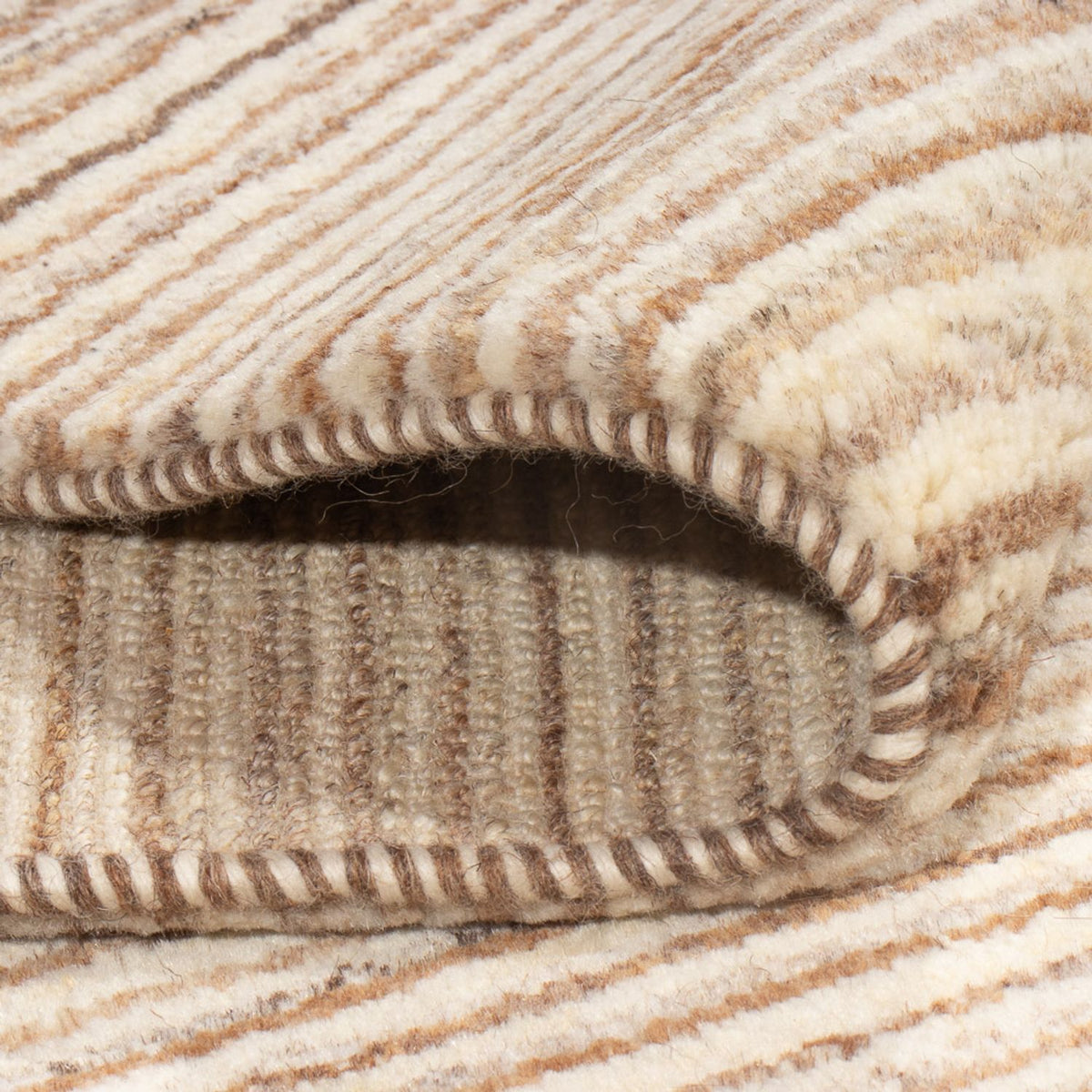 Dywan Gabbeh - perski - 233 x 175 cm - jasny beż