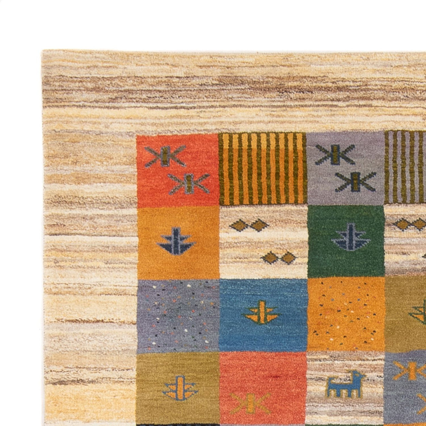 Gabbeh perski Dywan 242x174cm - Perserteppich Wollteppich