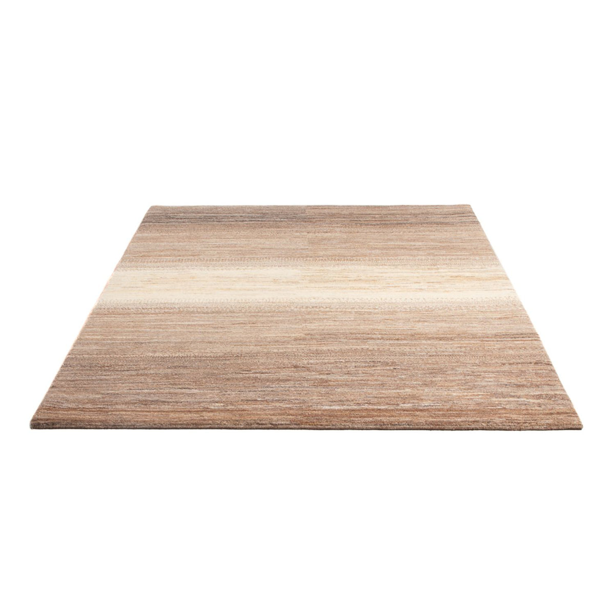 Dywan Gabbeh - perski - 184 x 148 cm - ciemny beż