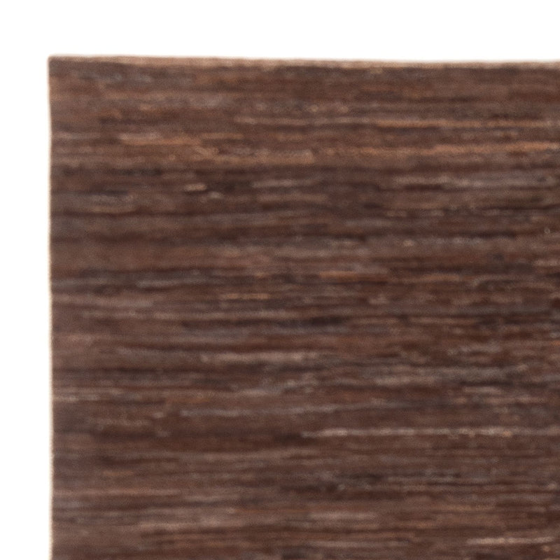 Dywan Gabbeh - perski - 192 x 158 cm - ciemnobrązowy