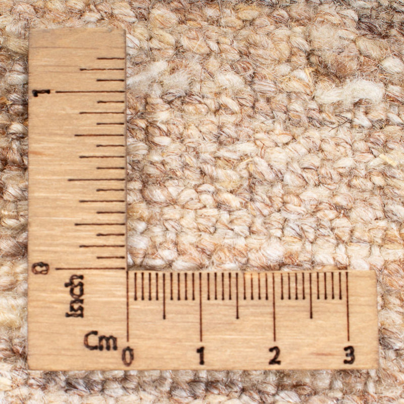 Dywan Gabbeh - perski - 204 x 148 cm - ciemny beż