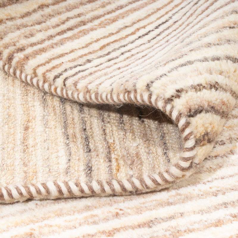 Dywan Gabbeh - perski - 184 x 154 cm - jasny beż