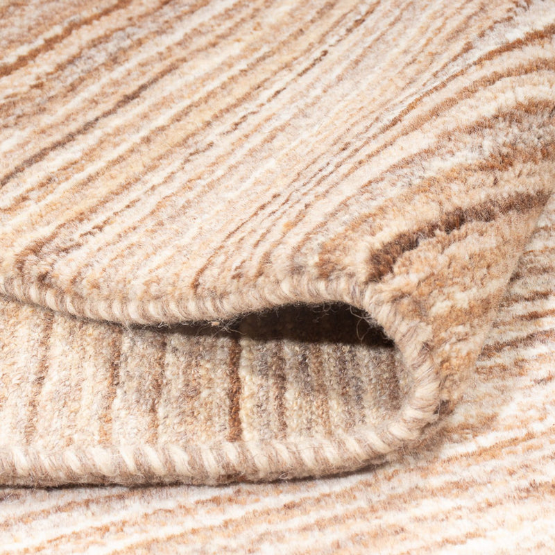 Dywan Gabbeh - perski - 198 x 146 cm - ciemny beż