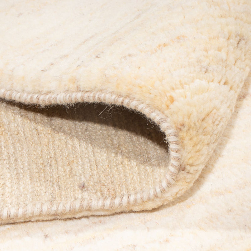 Dywan Gabbeh - perski - 288 x 197 cm - biały