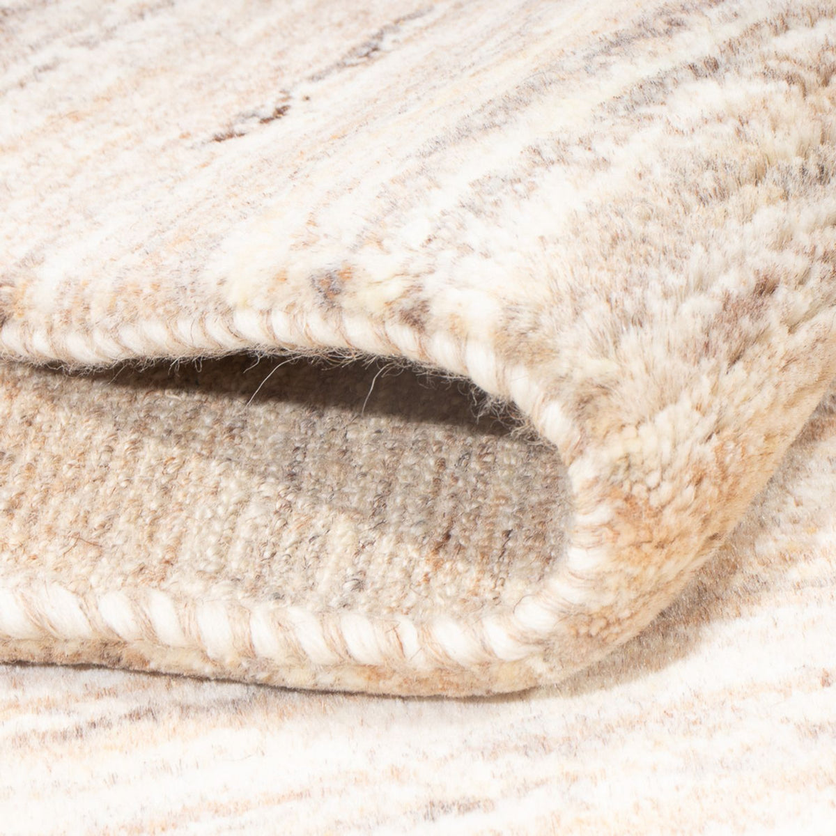 Dywan Gabbeh - perski - 181 x 140 cm - wielokolorowy