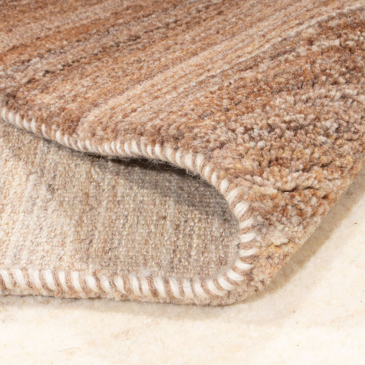 Biegacz Dywan Gabbeh - perski - 330 x 71 cm - natura