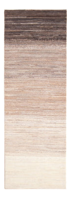 Biegacz Dywan Gabbeh - perski - 246 x 82 cm - natura