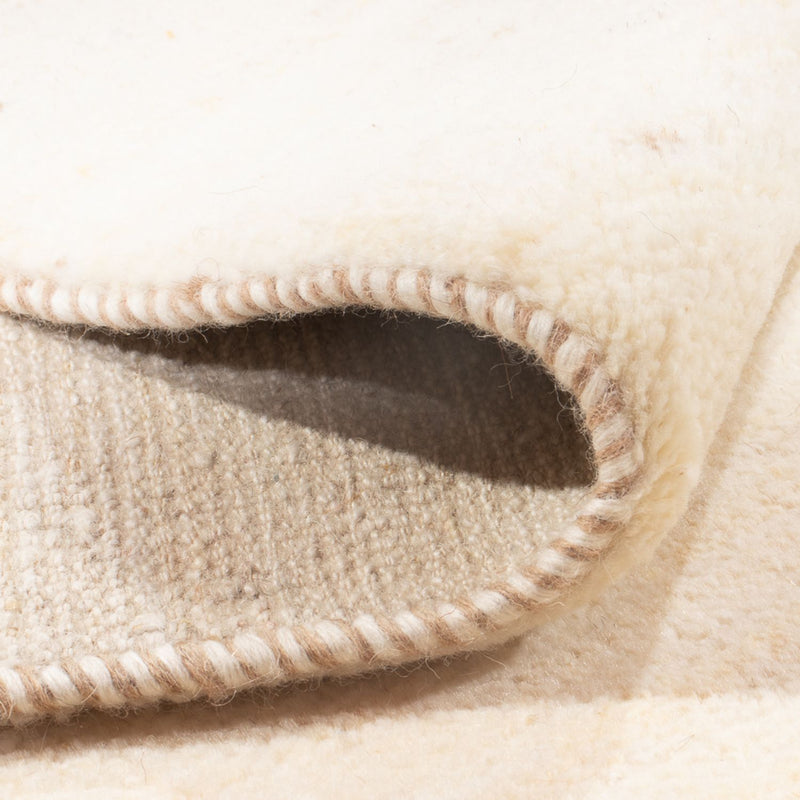 Dywan Gabbeh - perski - 303 x 213 cm - biały