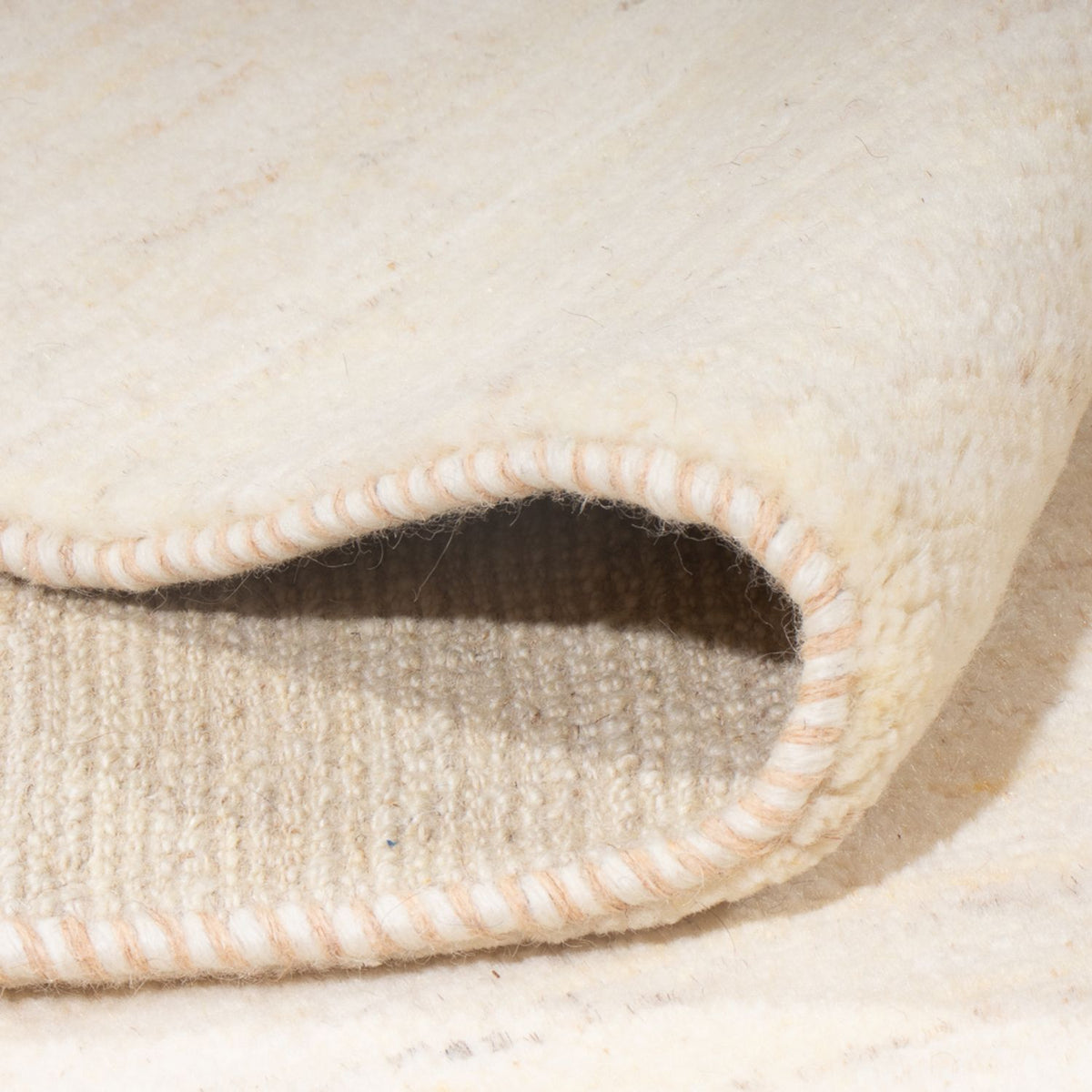 Dywan Gabbeh - perski - 250 x 194 cm - jasny beż