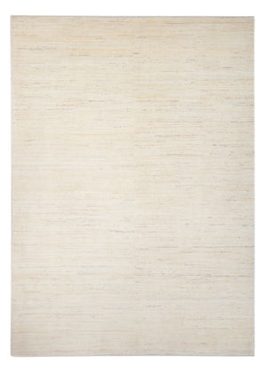 Dywan Gabbeh - perski - 243 x 172 cm - naturalna biel