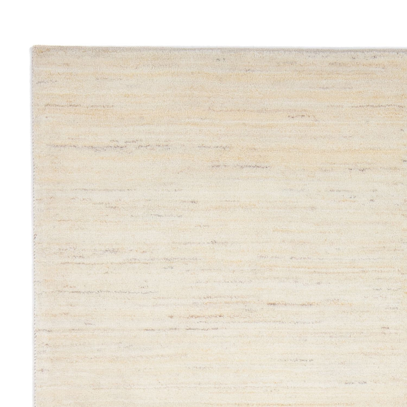Dywan Gabbeh - perski - 243 x 172 cm - naturalna biel