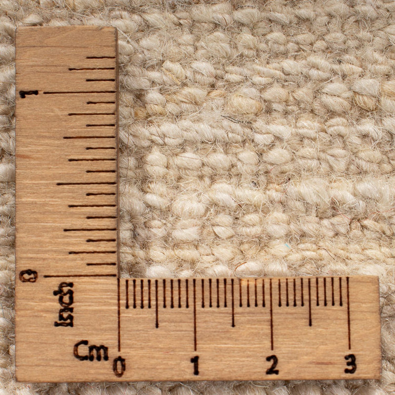 Dywan Gabbeh - perski - 243 x 172 cm - naturalna biel