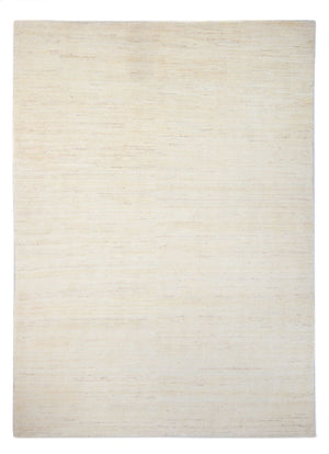 Dywan Gabbeh - perski - 247 x 178 cm - naturalna biel