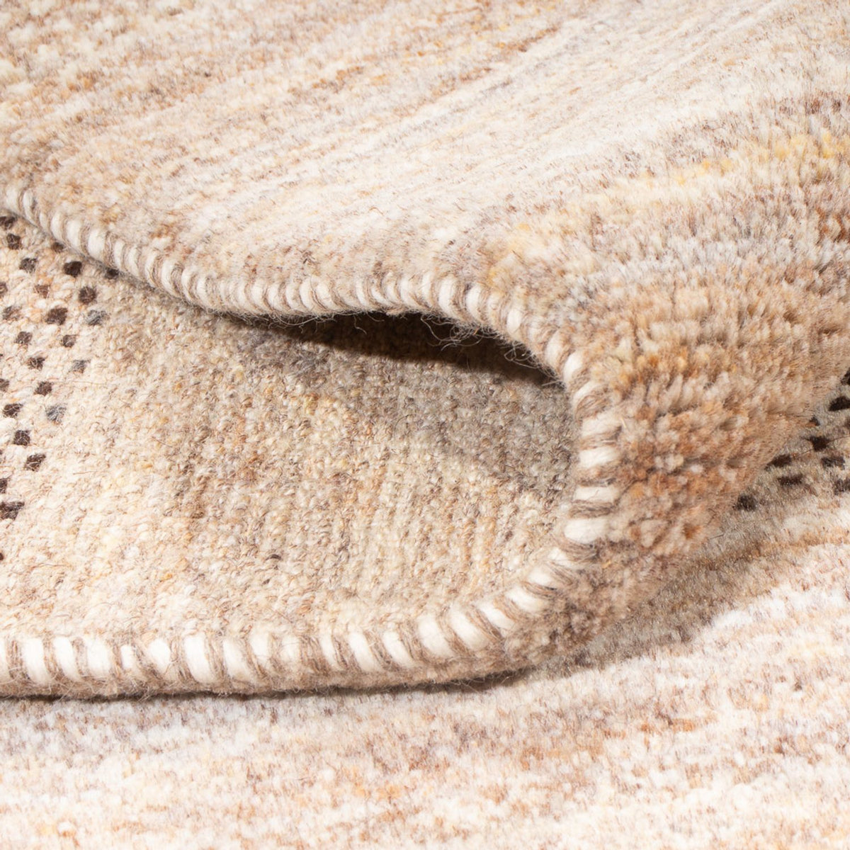 Dywan Gabbeh - perski - 200 x 158 cm - wielokolorowy