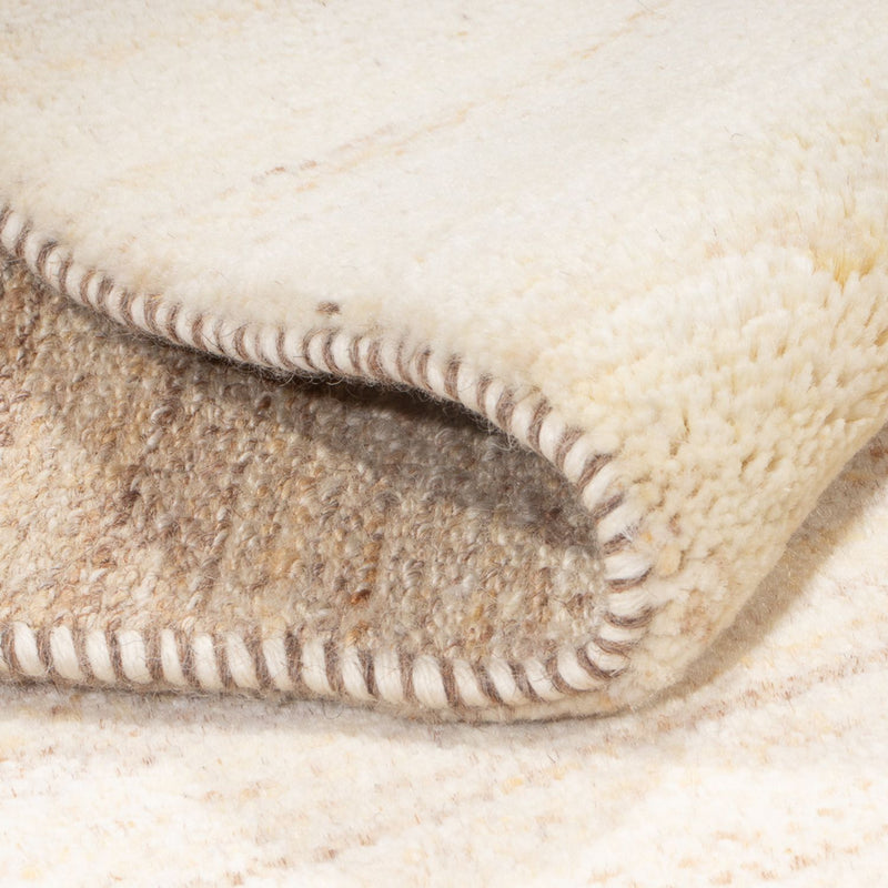 Biegacz Dywan Gabbeh - perski - 350 x 80 cm - natura