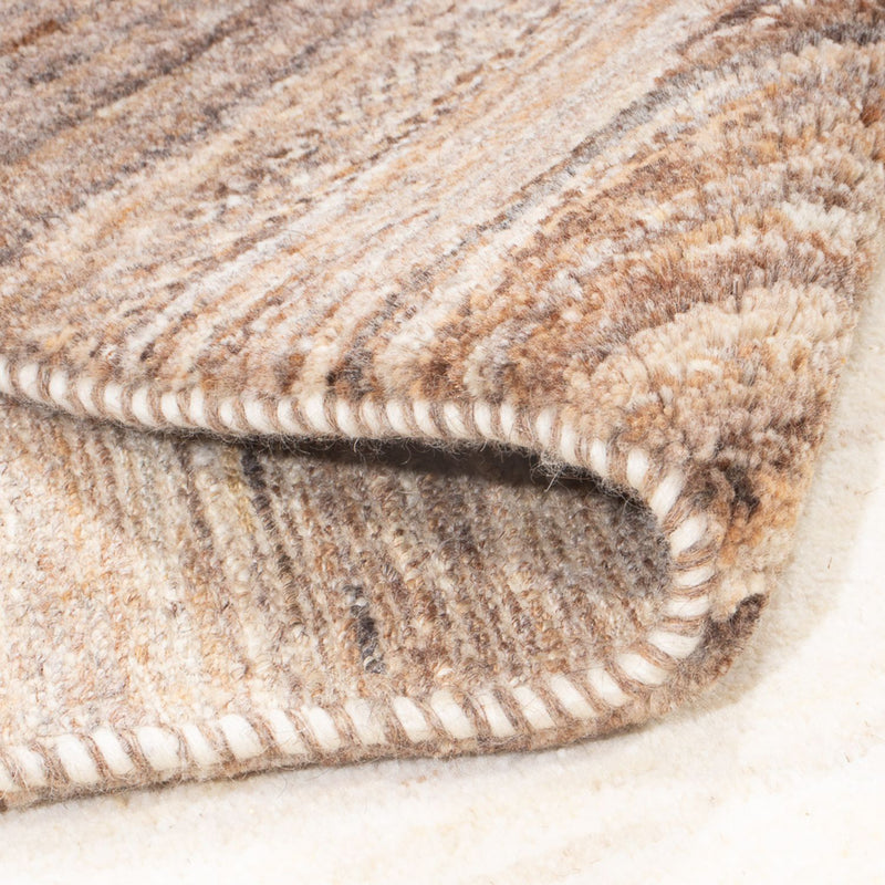 Biegacz Dywan Gabbeh - perski - 247 x 87 cm - natura