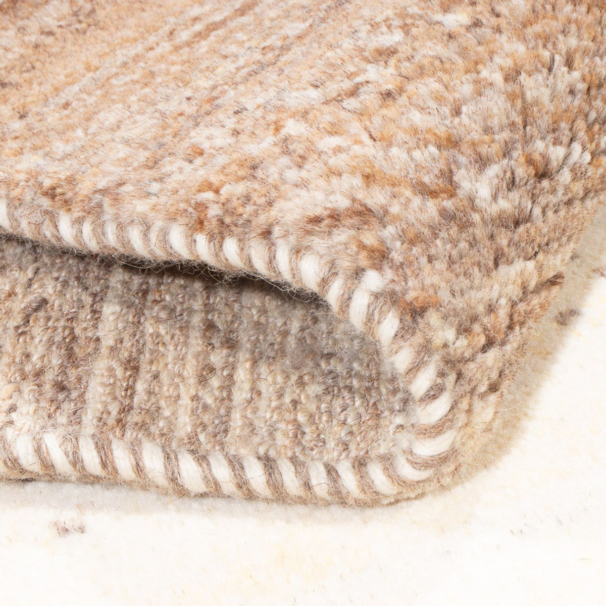 Biegacz Dywan Gabbeh - perski - 283 x 81 cm - natura