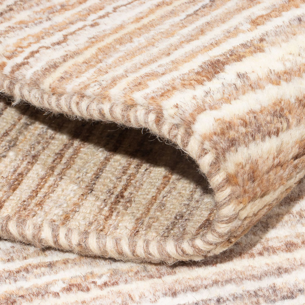 Dywan Gabbeh - perski - 92 x 57 cm - jasny beż