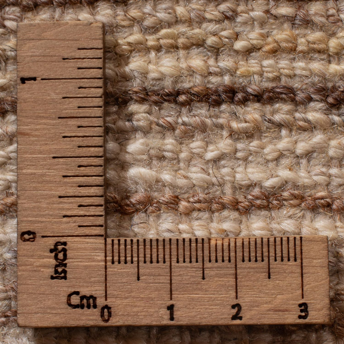 Dywan Gabbeh - perski - 95 x 60 cm - jasny beż