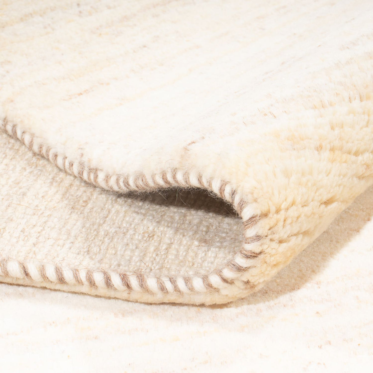 Dywan Gabbeh - perski - 197 x 147 cm - beżowy