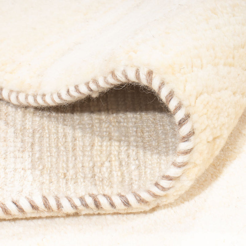 Dywan Gabbeh - perski - 194 x 152 cm - beżowy