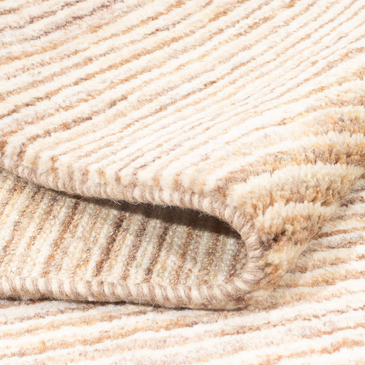 Dywan Gabbeh - perski - 142 x 96 cm - jasny beż