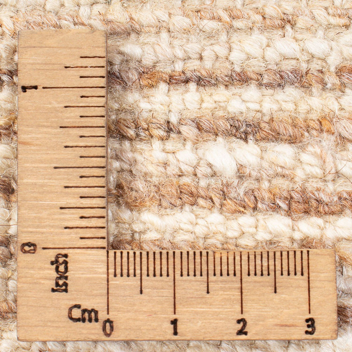 Dywan Gabbeh - perski - 142 x 96 cm - jasny beż