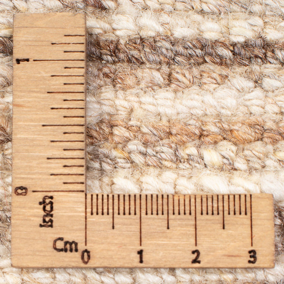 Dywan Gabbeh - perski - 146 x 106 cm - jasny beż