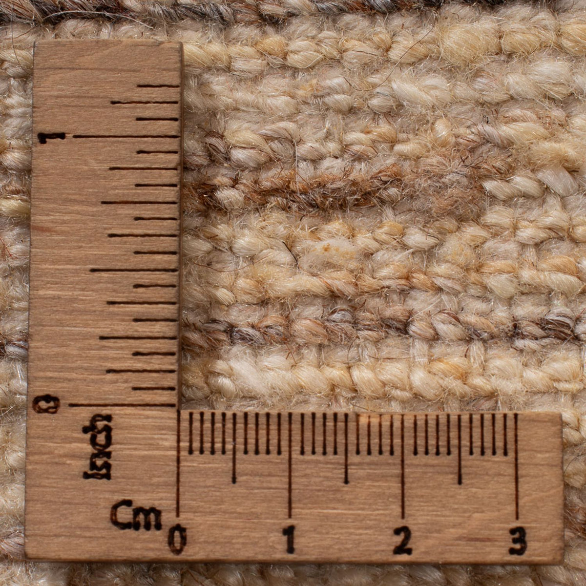 Dywan Gabbeh - perski - 96 x 58 cm - jasny beż