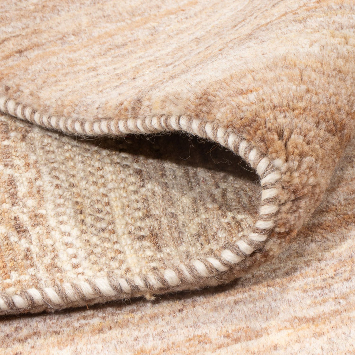 Dywan Gabbeh - perski - 193 x 155 cm - wielokolorowy