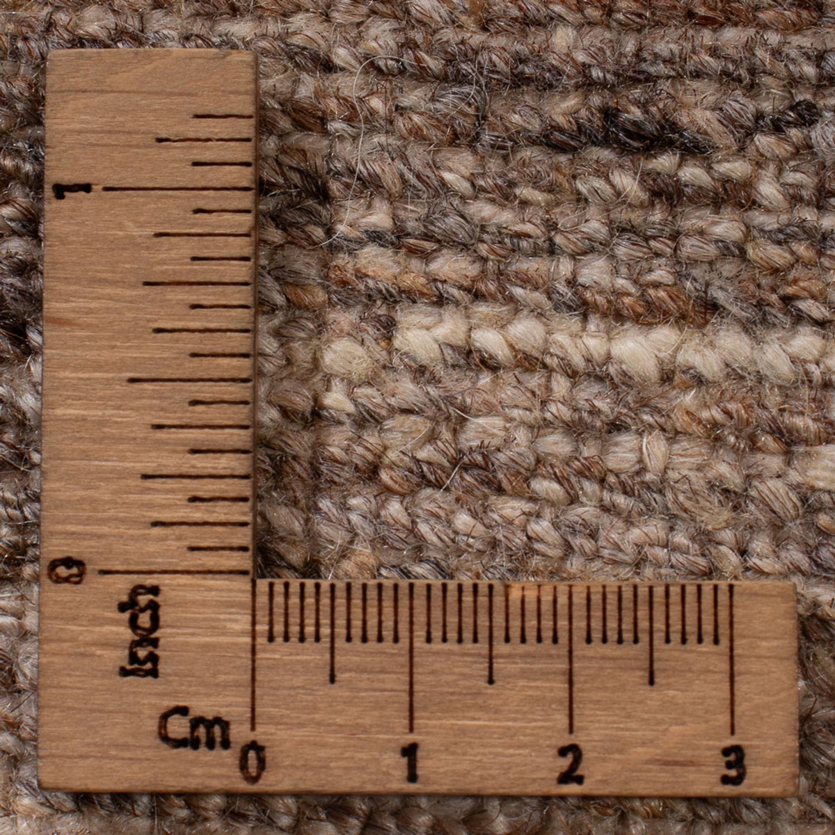 Dywan Gabbeh - perski - 95 x 53 cm - brązowy