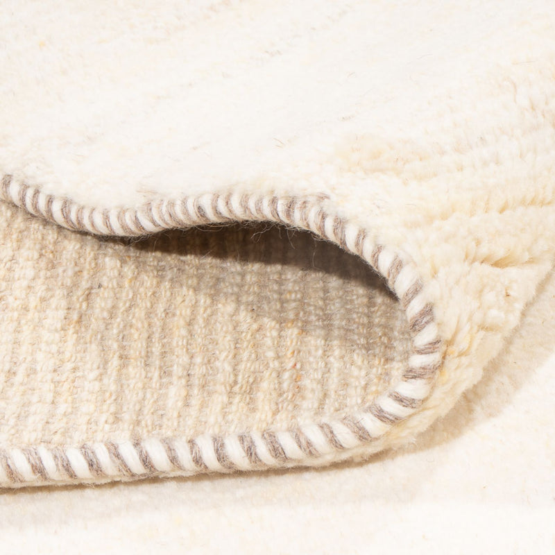 Dywan Gabbeh - perski - 204 x 142 cm - jasny beż