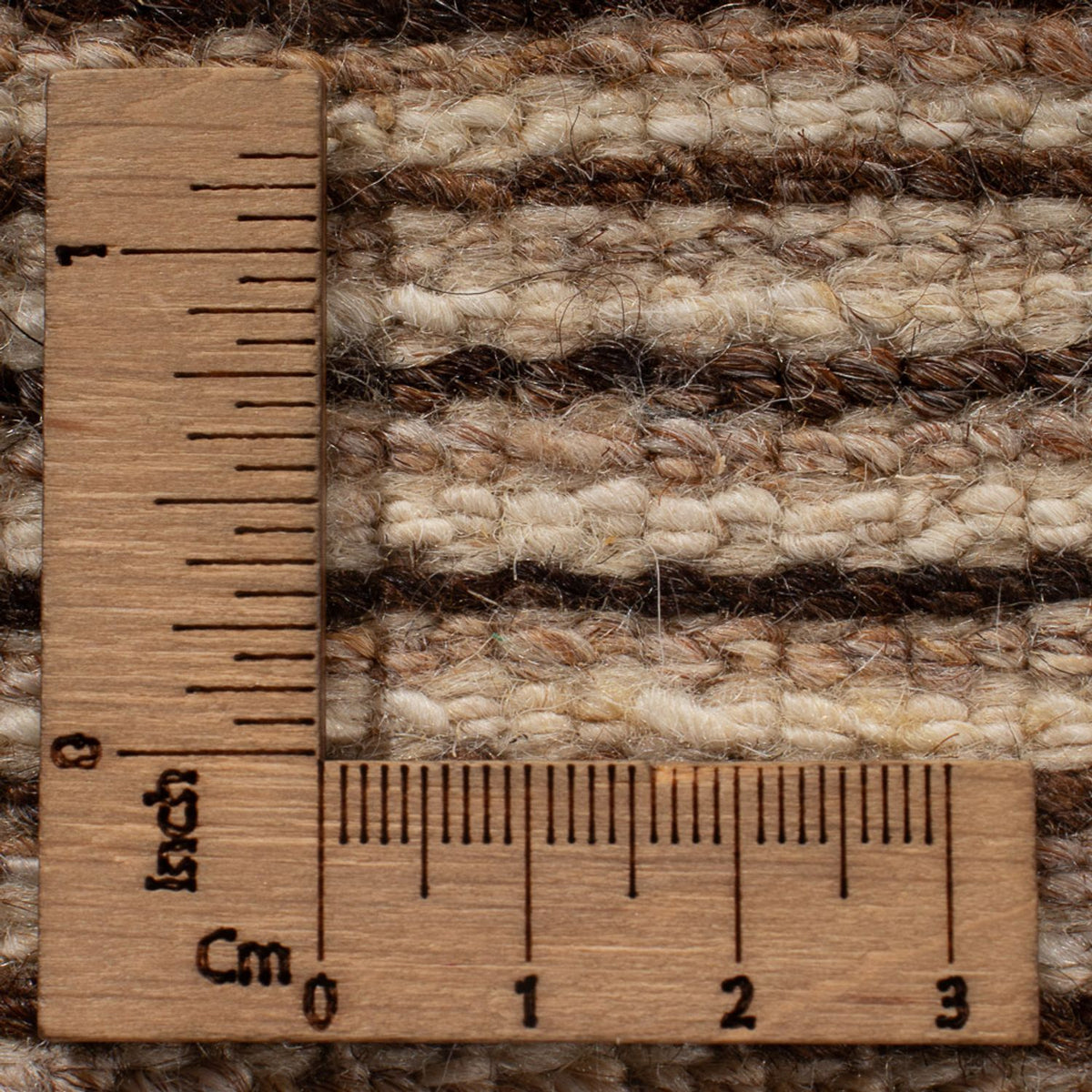 Dywan Gabbeh - perski - 241 x 167 cm - brązowy