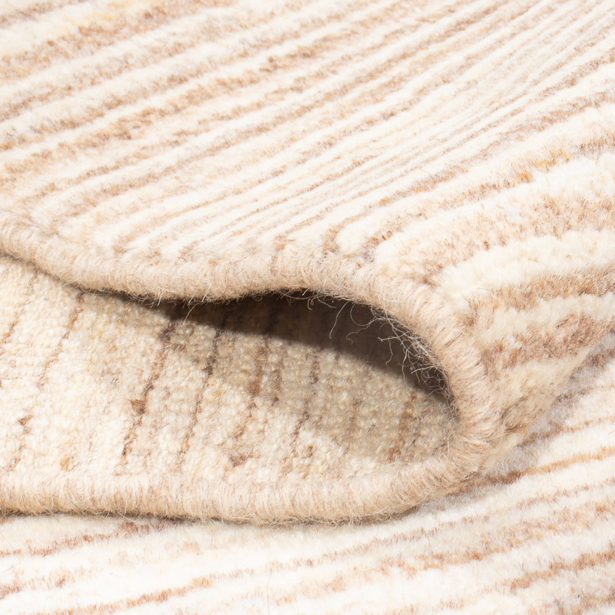 Dywan Gabbeh - perski - 142 x 95 cm - jasny beż