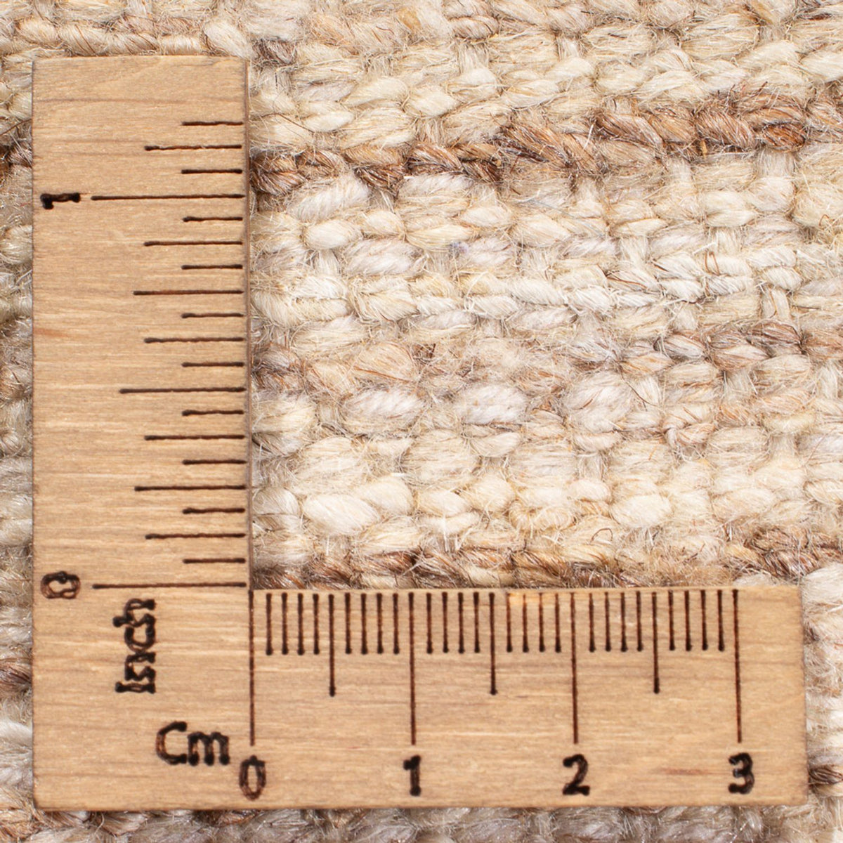 Dywan Gabbeh - perski - 142 x 95 cm - jasny beż