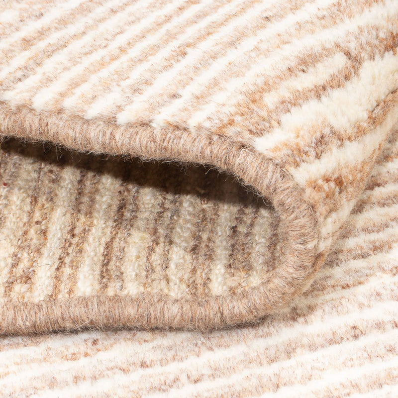 Dywan Gabbeh - perski - 145 x 102 cm - jasny beż