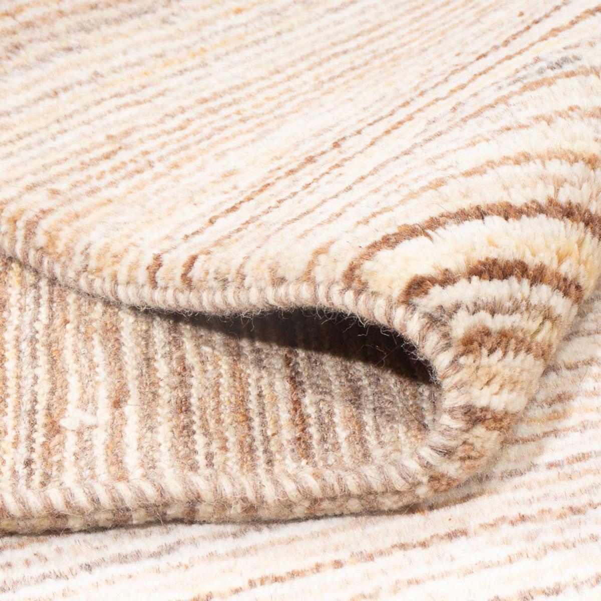 Dywan Gabbeh - perski - 250 x 196 cm - jasnobrązowy