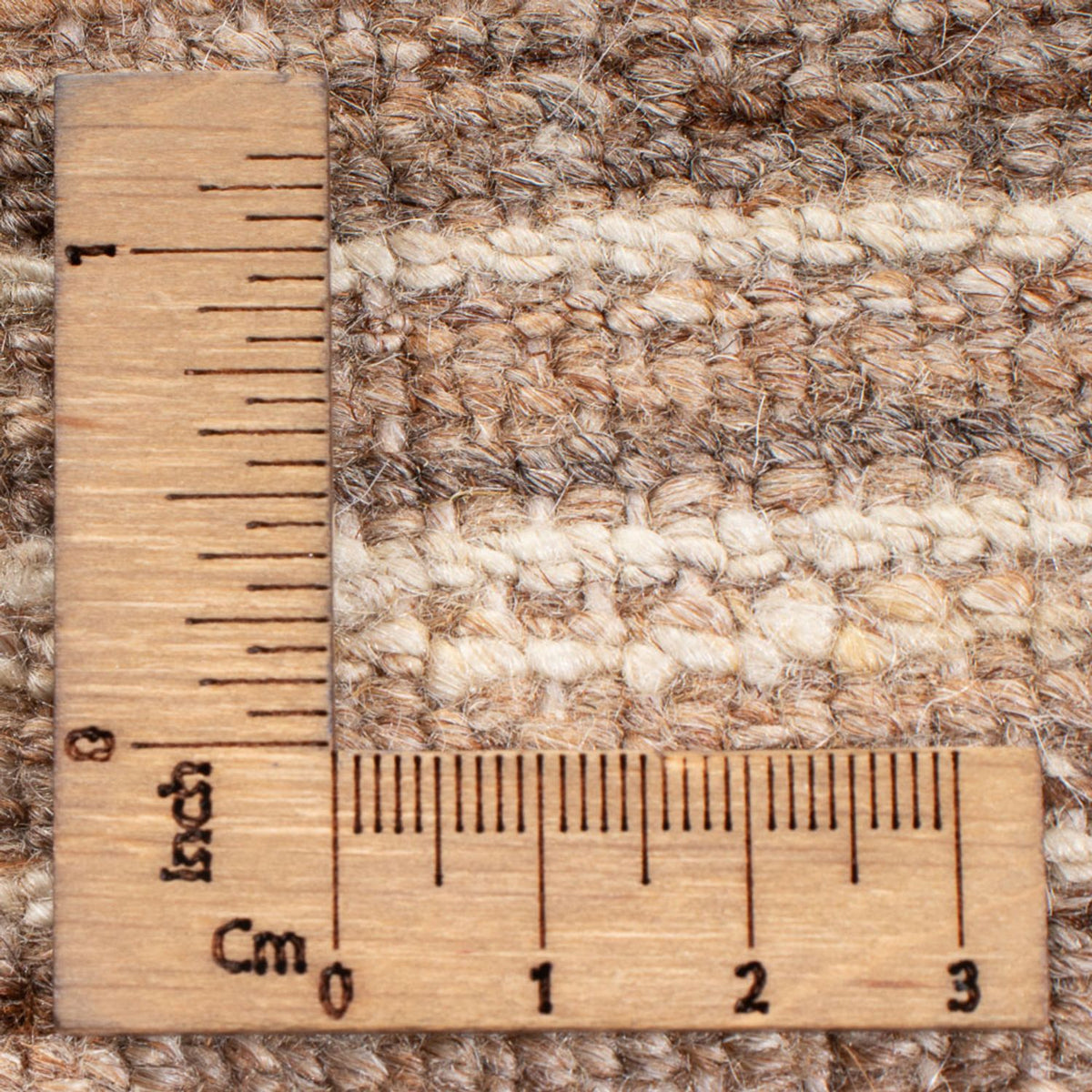 Dywan Gabbeh - perski - 246 x 200 cm - jasnobrązowy