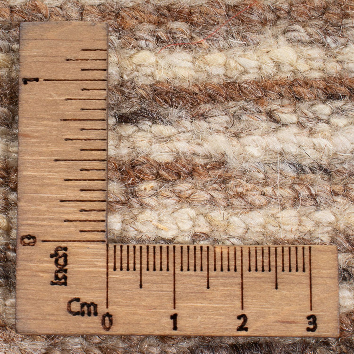 Dywan Gabbeh - perski - 244 x 214 cm - jasnobrązowy