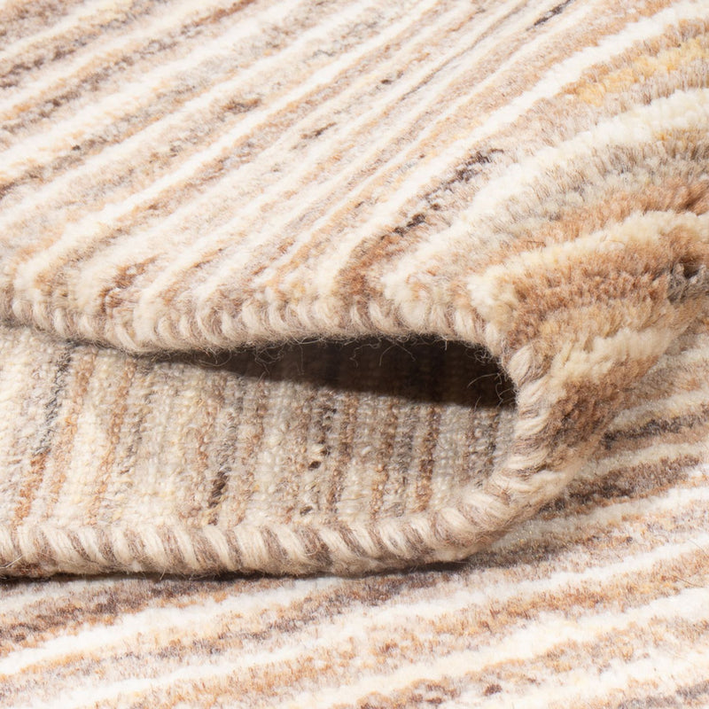 Dywan Gabbeh - perski - 193 x 143 cm - jasnobrązowy