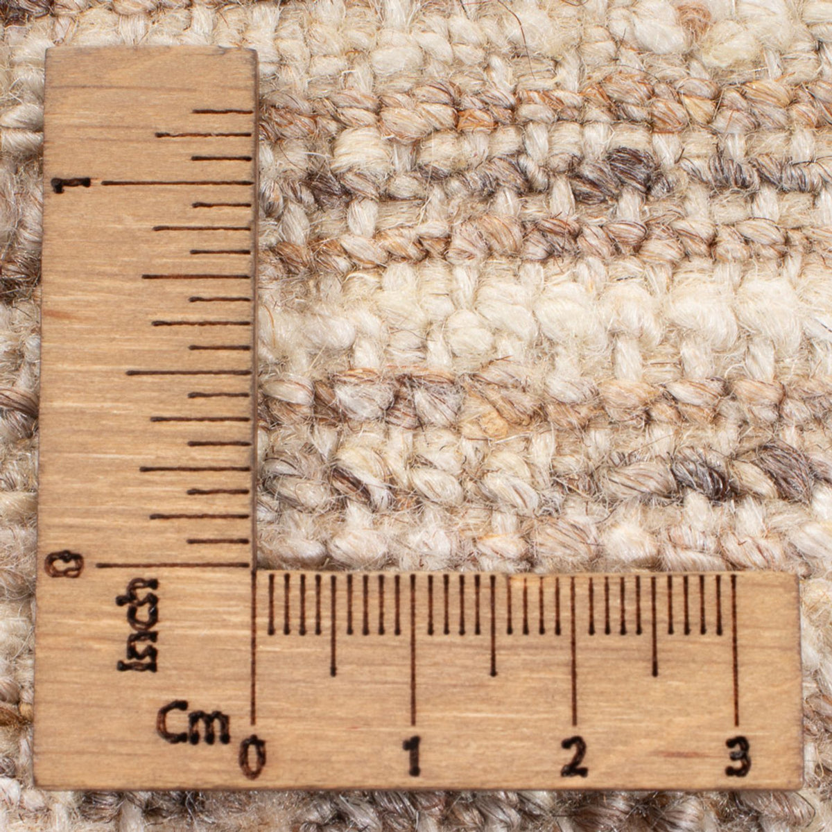 Dywan Gabbeh - perski - 193 x 143 cm - jasnobrązowy