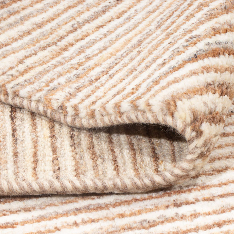 Dywan Gabbeh - perski - 194 x 145 cm - jasnobrązowy