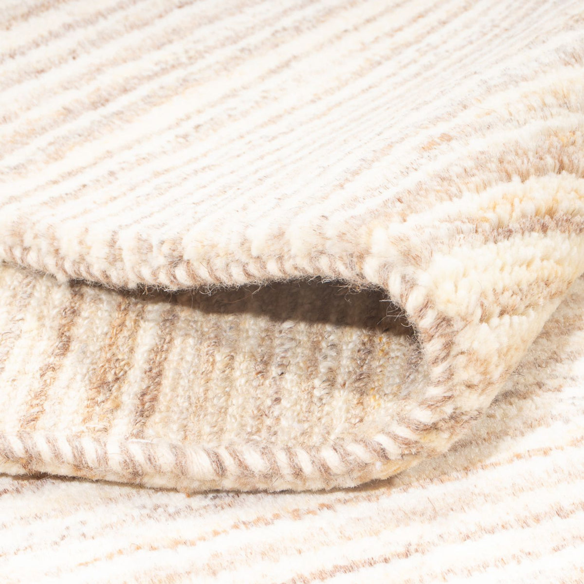 Dywan Gabbeh - perski - 200 x 150 cm - beżowy