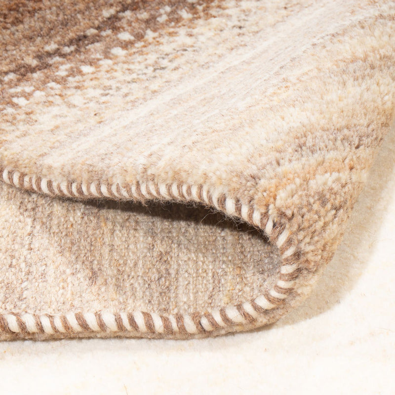 Biegacz Dywan Gabbeh - perski - 245 x 82 cm - natura