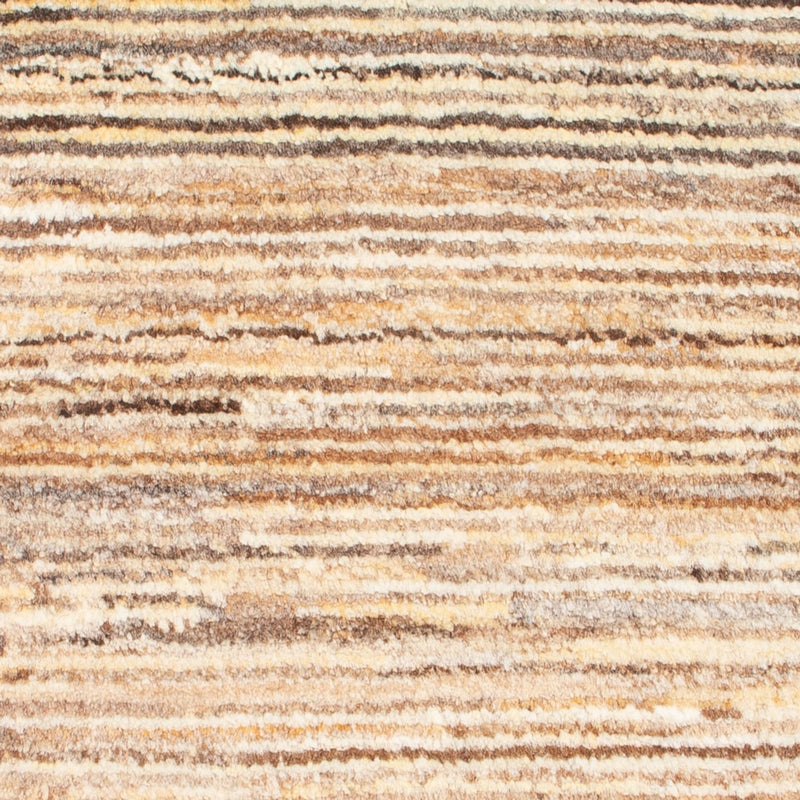 Dywan Gabbeh - perski - 95 x 54 cm - ciemny beż