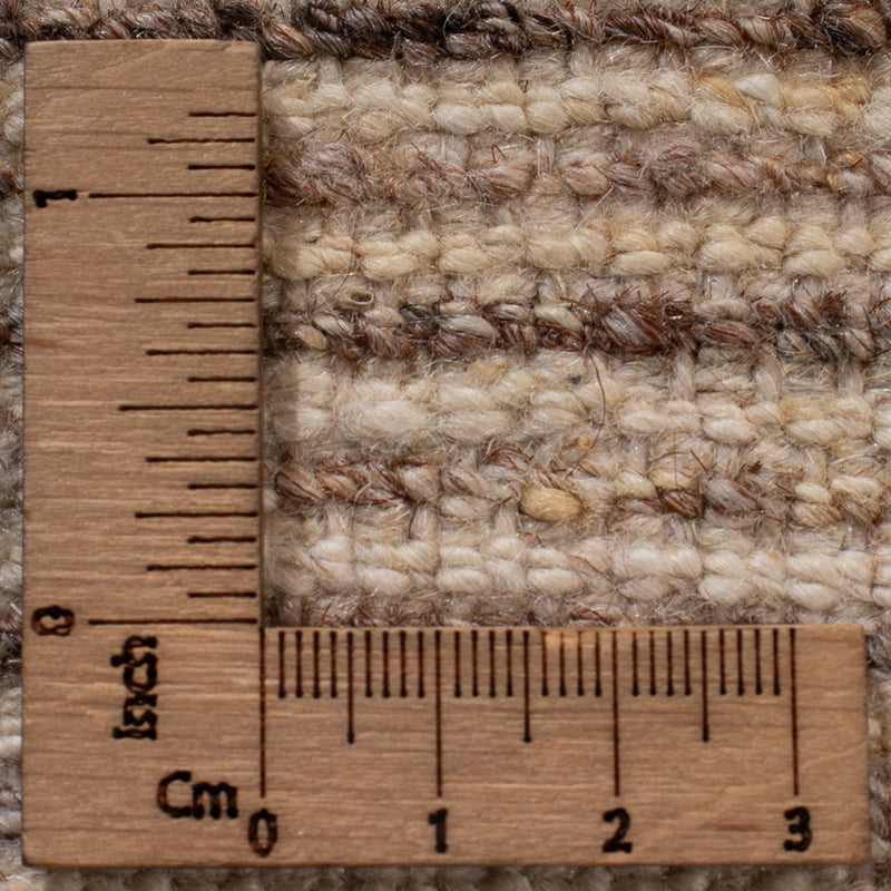 Dywan Gabbeh - perski - 92 x 60 cm - ciemny beż