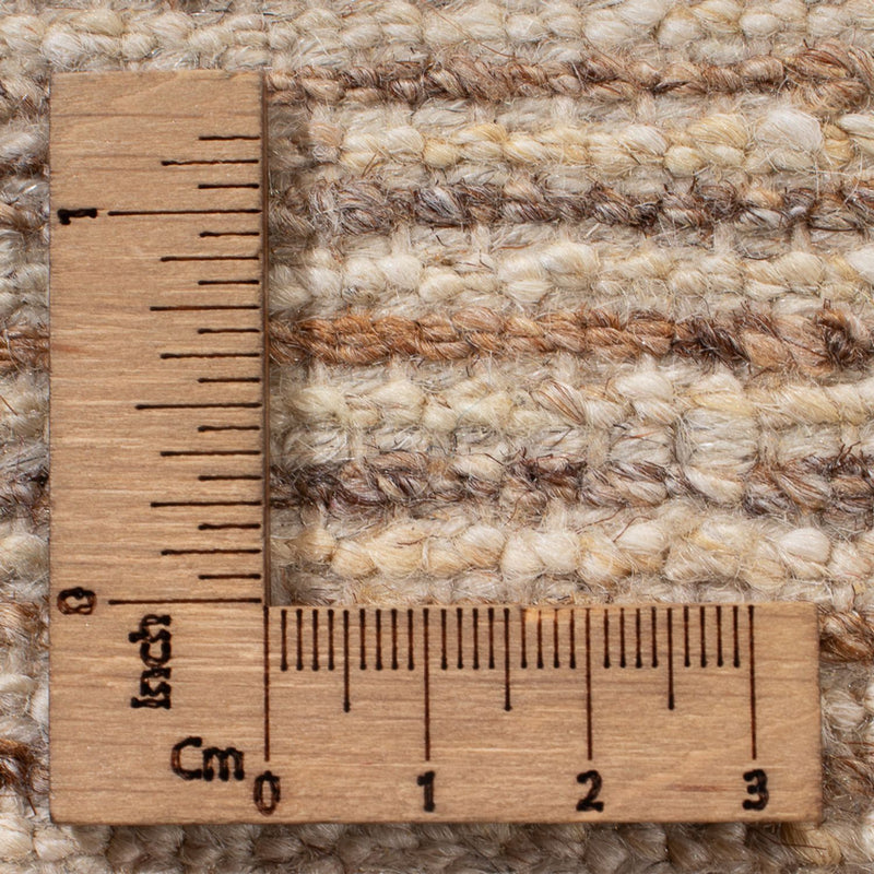 Dywan Gabbeh - perski - 90 x 61 cm - ciemny beż