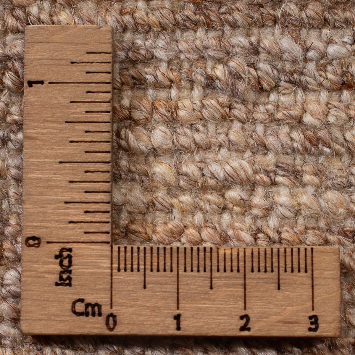 Dywan Gabbeh - perski - 97 x 63 cm - ciemny beż