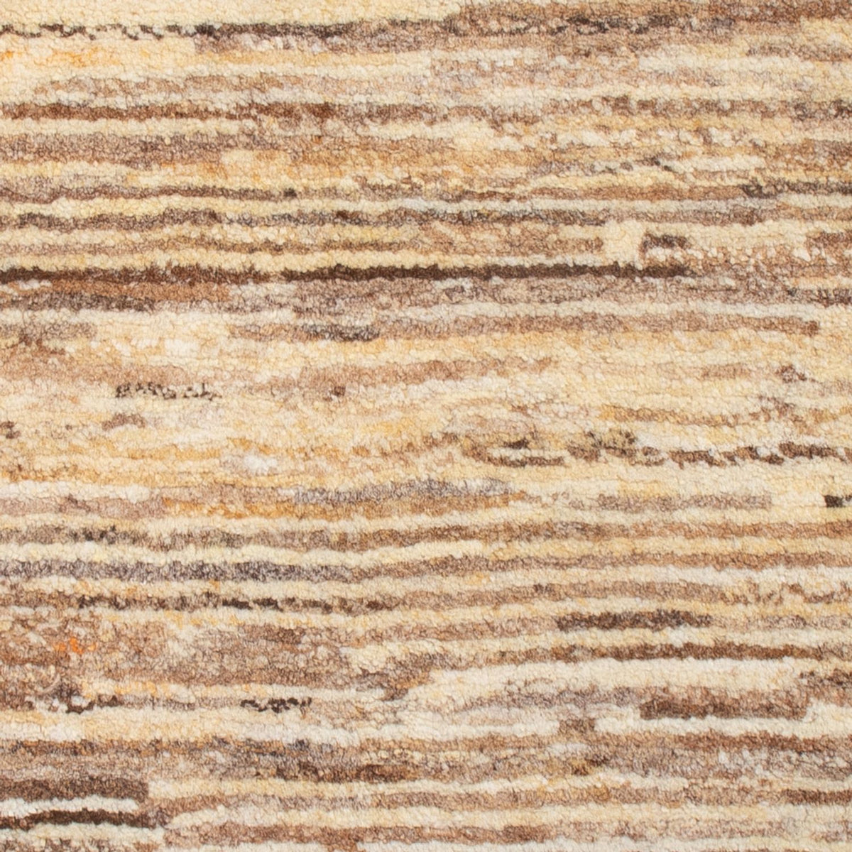 Dywan Gabbeh - perski - 95 x 62 cm - ciemny beż