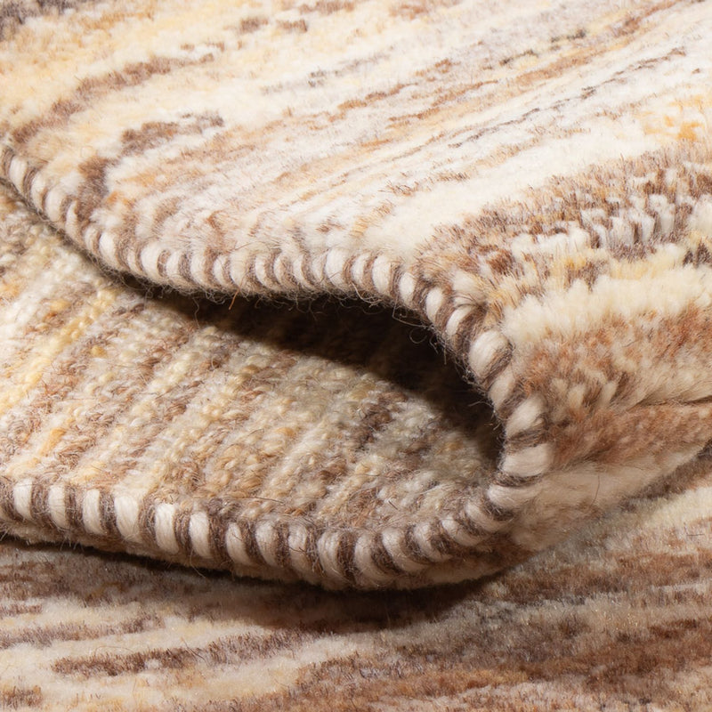 Dywan Gabbeh - perski - 95 x 62 cm - ciemny beż